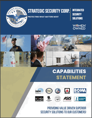 Strategic Security Brochure - cover