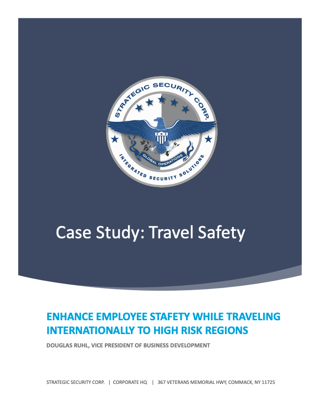 Case Study - Travel Safety Cover