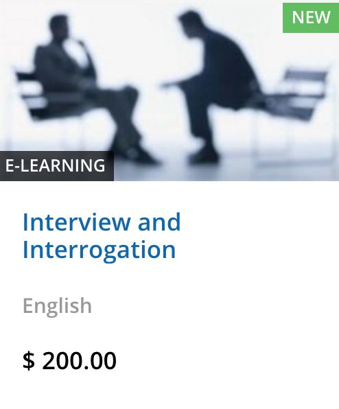 Interview and Interrogation