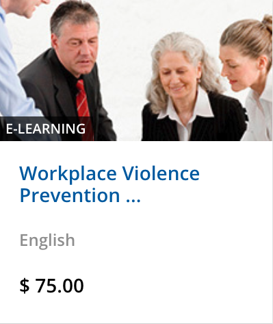 Workplace Violence Prevention and Response